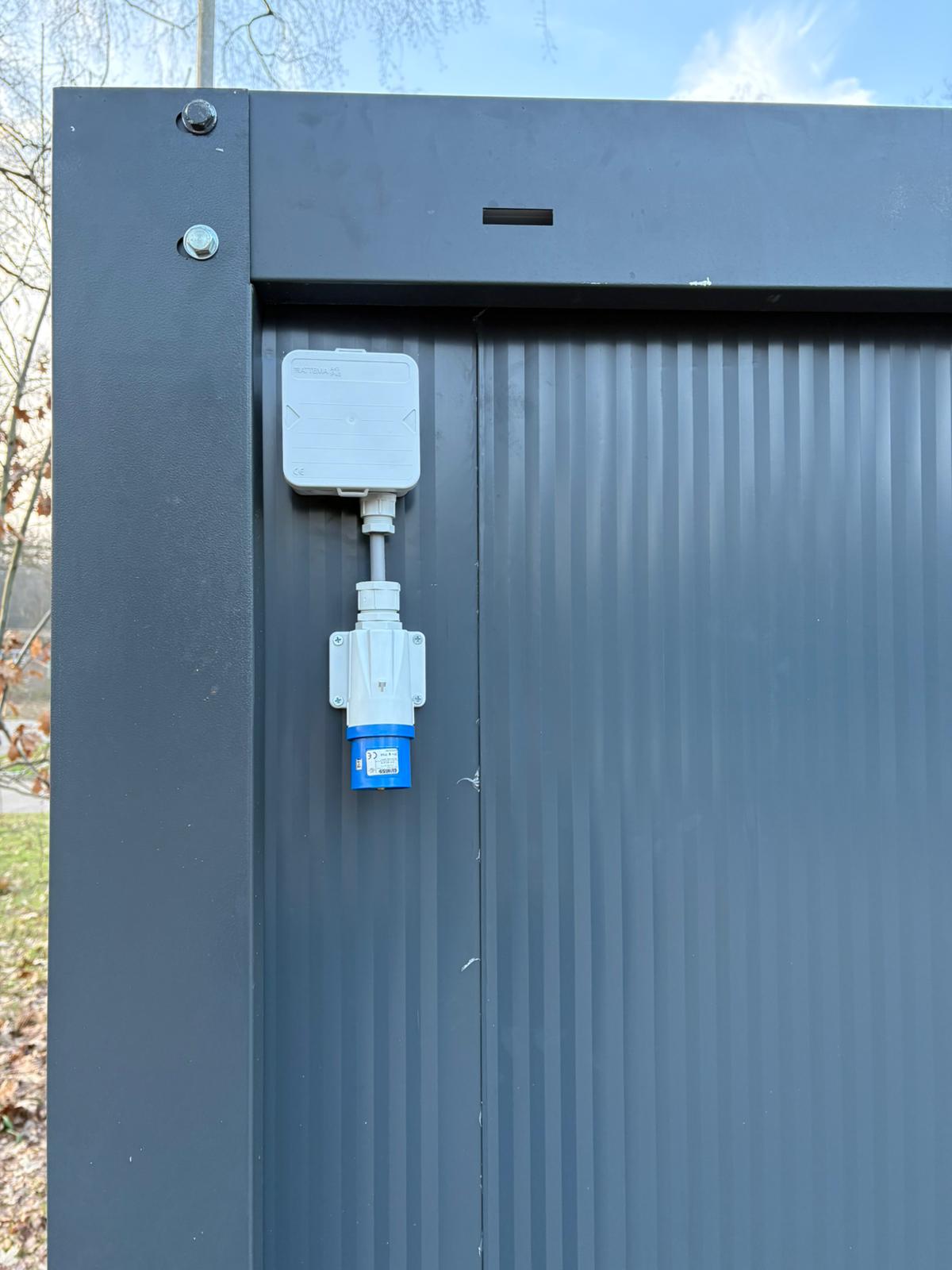 kantoorunit 220V aansluiting