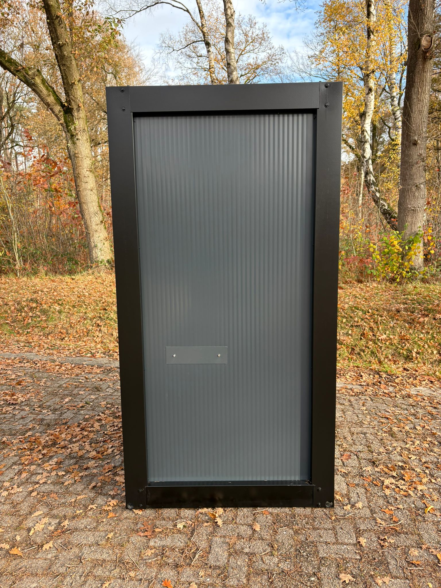 Buitenzijde van de zijkant.