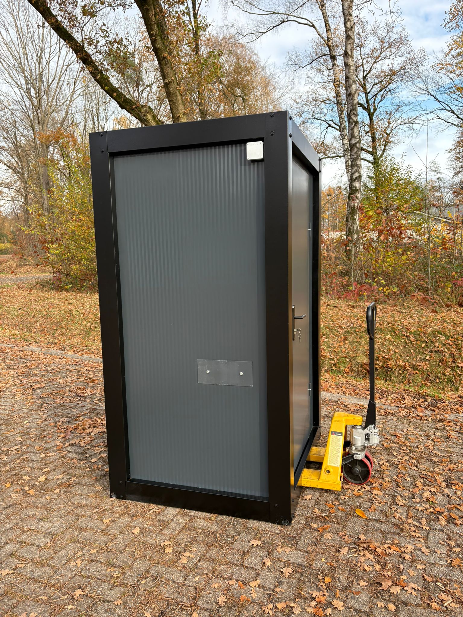 Palletwagen single toilet unit urinoir