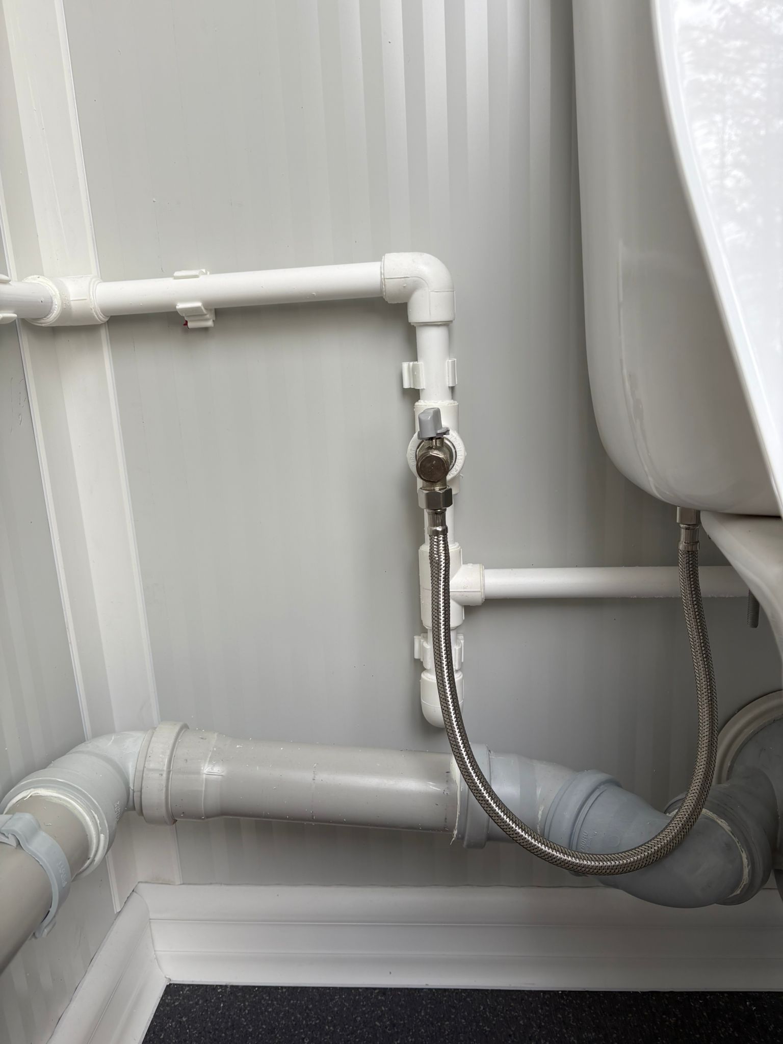 Toilet aansluitingen