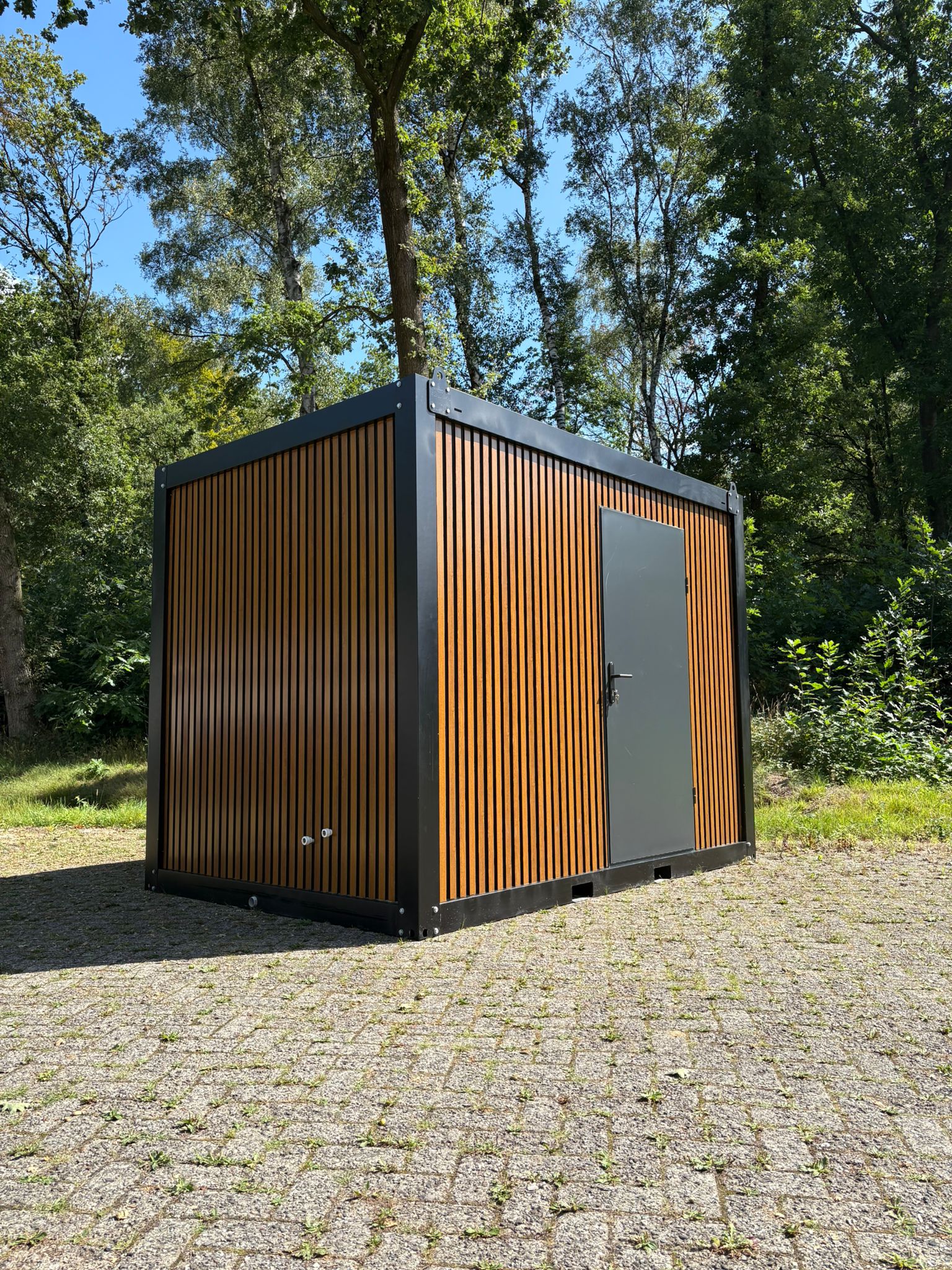 mobiele badkamer unit 4 ruimtes